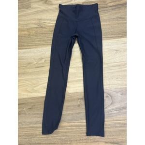 Xersion Women’s Legging’s Mid Rise Fitted Full Length‎ Navy Platoon Size S